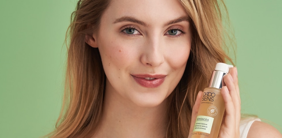 Rosacea behandeln mit DADO SENS SENSACEA