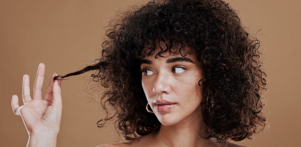 Dry curly hair: how to keep your natural shine