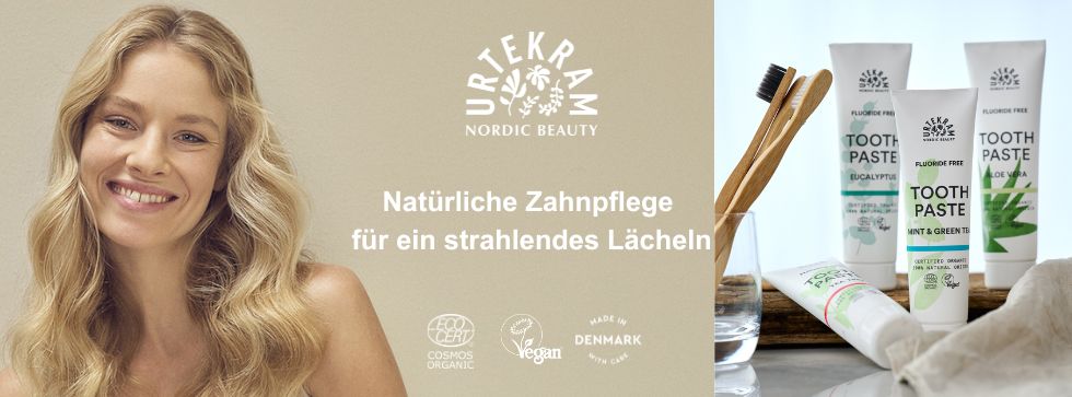 Urtekram Kategoriebanner