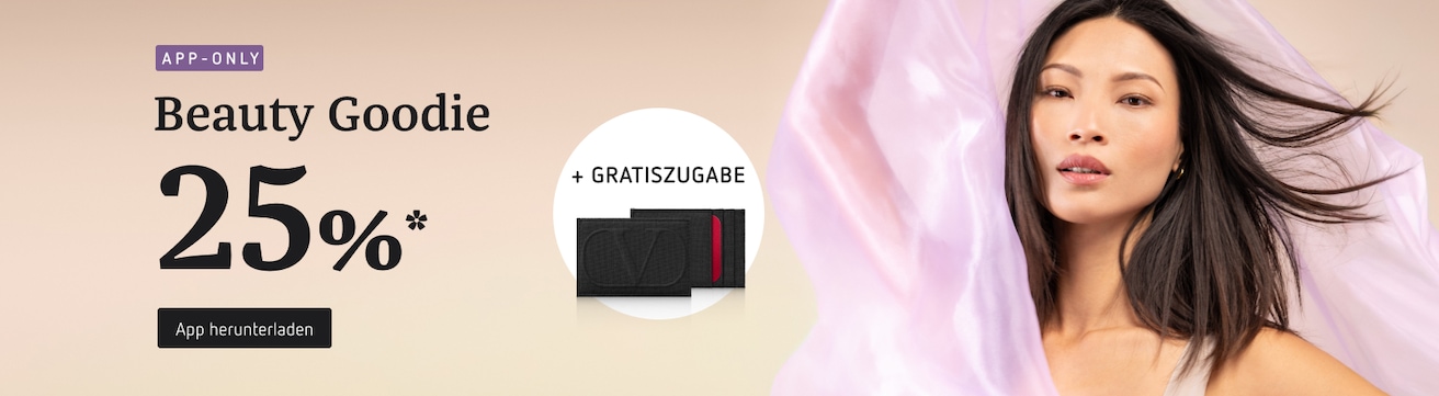 25% Discount and Valetino Cardholder GWP