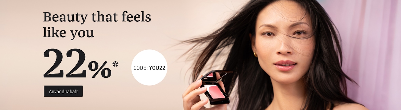 Beauty that feels like you promo with 22% dicount