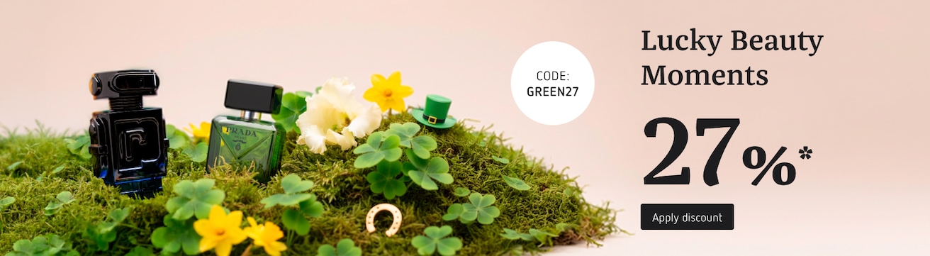 St. patricks day Lucky beauty moments promo, 27% discount