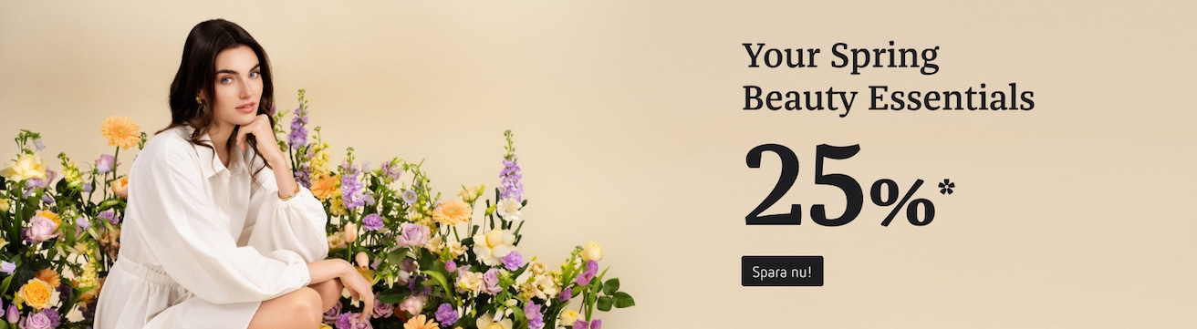 Banner Your Spring Beauty Essentials Promo