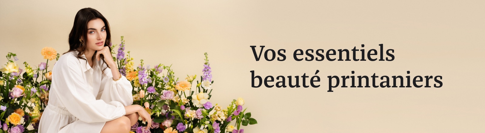 Banner Your Spring Beauty Essentials Promo