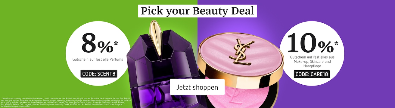 Nachweis des Gutscheins - Parfumdreams - Gutschein: 10 % Rabatt auf fast alles aus Make up, Skincare und Haarpflege