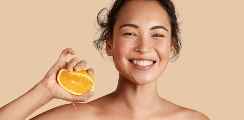 Gesichtspflege mit Fruchtsäure Banner