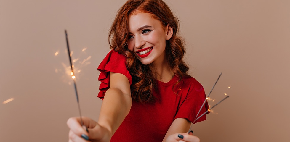 Silvester Make-up: Anleitung zum Nachmachen Banner