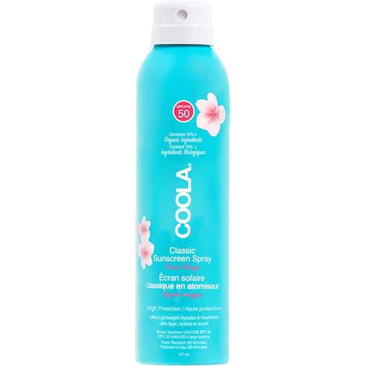 Coola Sonnenpflege Classic Sunscreen Spray SPF 50 Sonnenschutz Damen