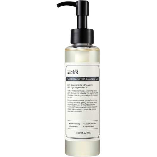 Klairs Reinigungsöl Gentle Black Fresh Cleansing Oil Damen