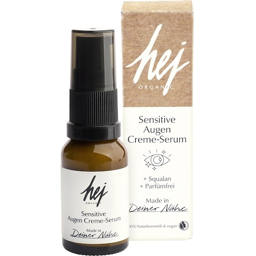 Hej Organic Øjenpleje Sensitive Augen Creme-Serum Female 15 ml