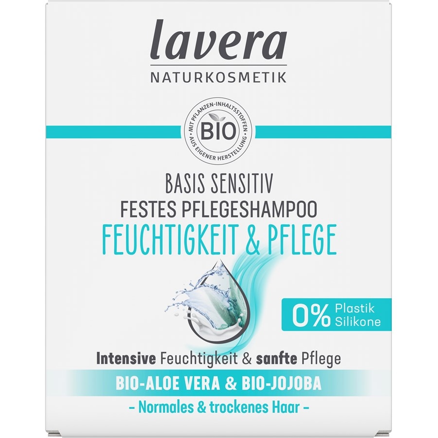 Lavera Cura dei capelli Shampoo trattante solido base e sensitive