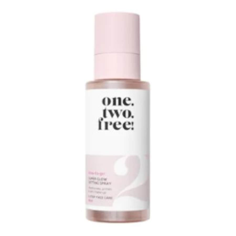 One.two.free Cura del viso Super Glow Setting Spray