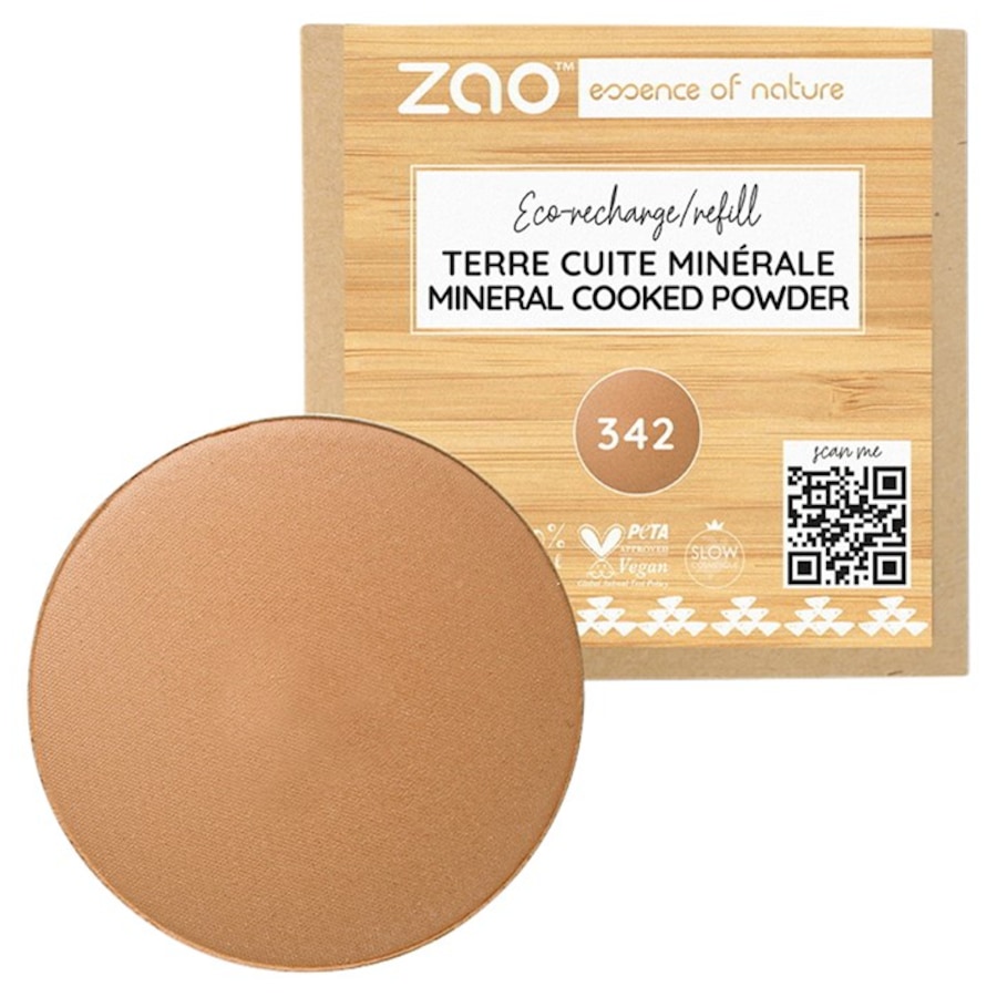 zao Mineral powder Refill Cooked Powder Natural