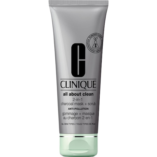Clinique Exfoliationsprodukte 2-in-1 Charcoal Mask + Scrub Maske Damen 100 ml