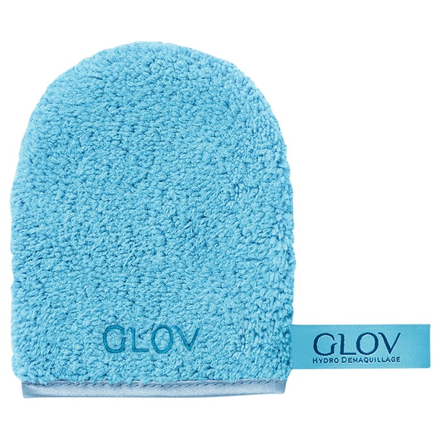 GLOV Guanto struccante e detergente Basic Makeup Remover Bouncy Blue