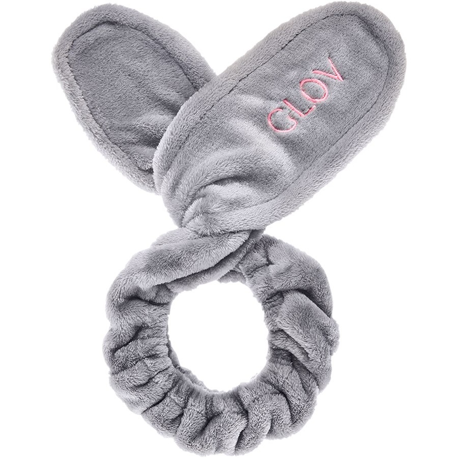 GLOV Cerchietto e fascetta per capelli con le orecchie da coniglietto Headband Bunny Ears Grey