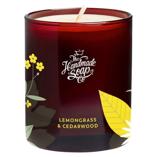 The Handmade Soap Lemongrass & Cedarwood Scented Soy Candle Duftlys Unisex 210 g
