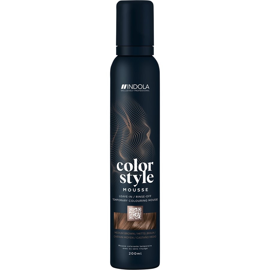 INDOLA Color Style Mousse Marrone medio