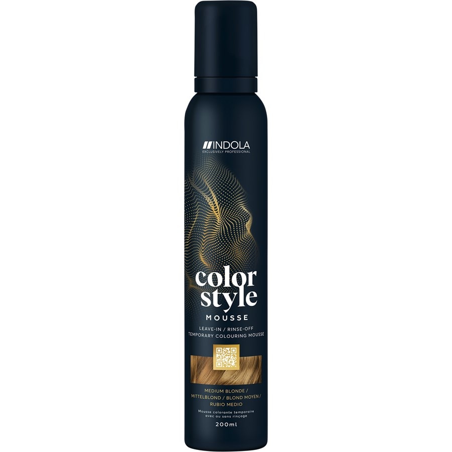 INDOLA Color Style Mousse Biondo medio