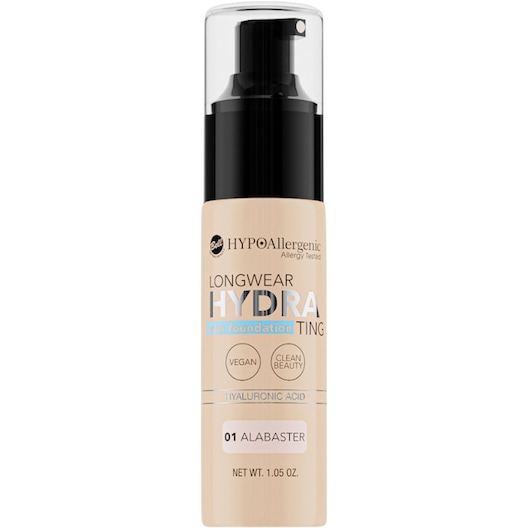 HYPOAllergenic Ansigtsmakeup Foundation Longwear Hydrating Balm No. 01 Alabaster 30 g (2.055,00 kr / 1 kg)