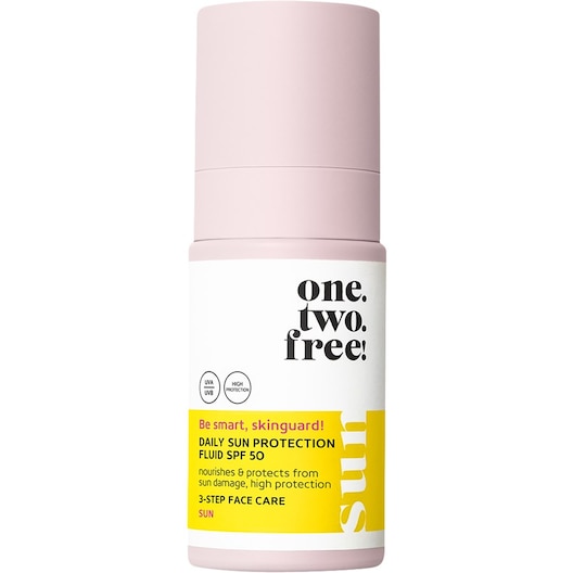 One.two.free! Ansigtspleje Daily Sun Protection Fluid SPF 50 Aftersun Female 30 ml