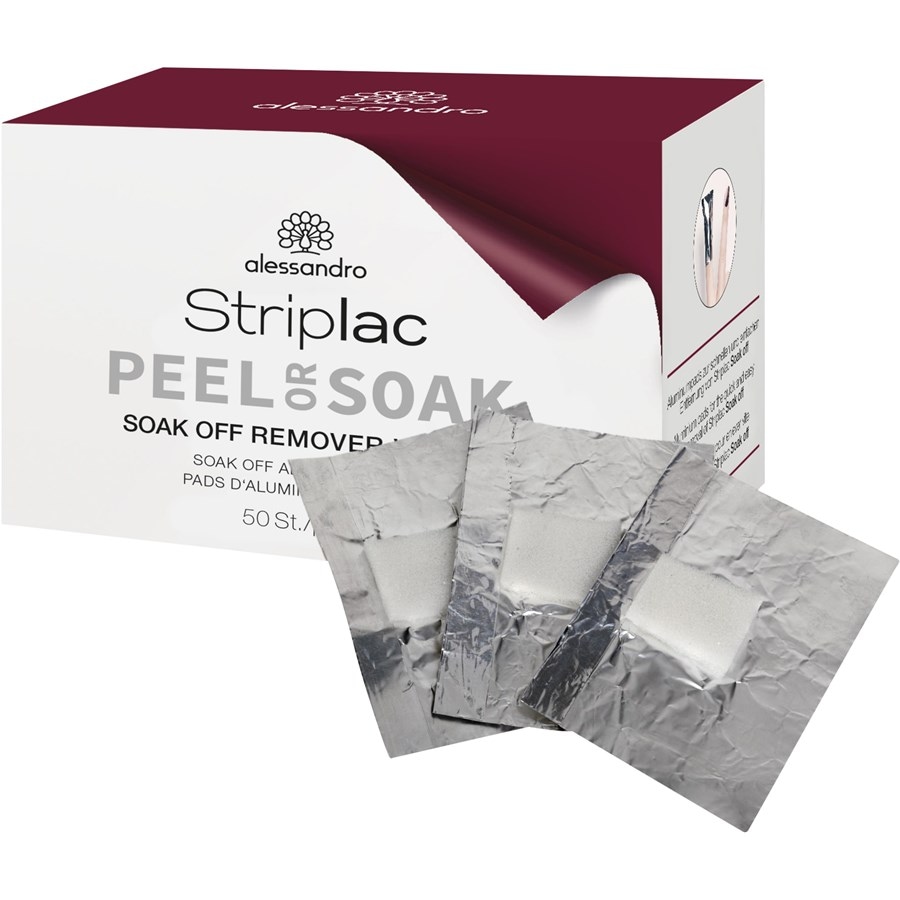 Alessandro Striplac Peel Or Soak Accessori Soak Off Remover Wraps