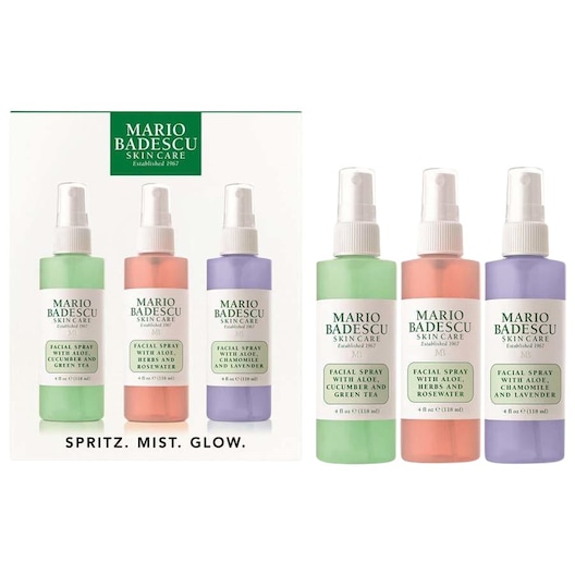 Mario Badescu Fugtighedspleje Spritz Mist Glow Set Fugtpleje Female