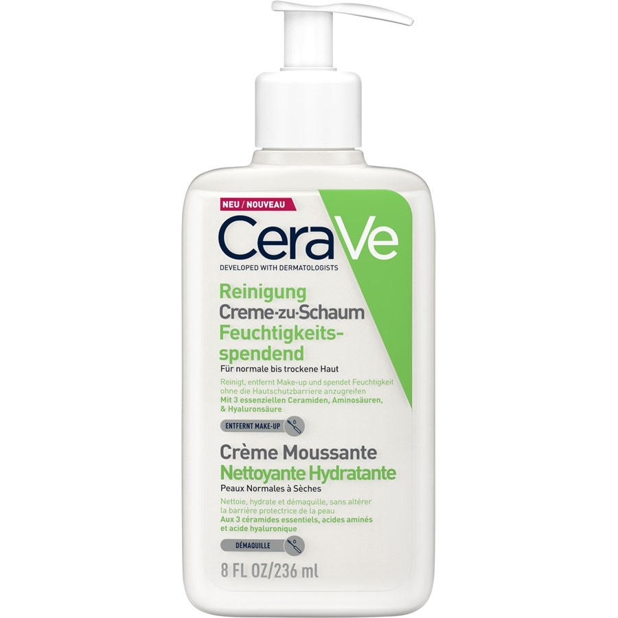 CeraVe Normal to dry skin Cream-schiuma pulizia