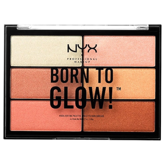 NYX Professional Makeup Born To Glow Highlighter Palette 2 1 Stk.