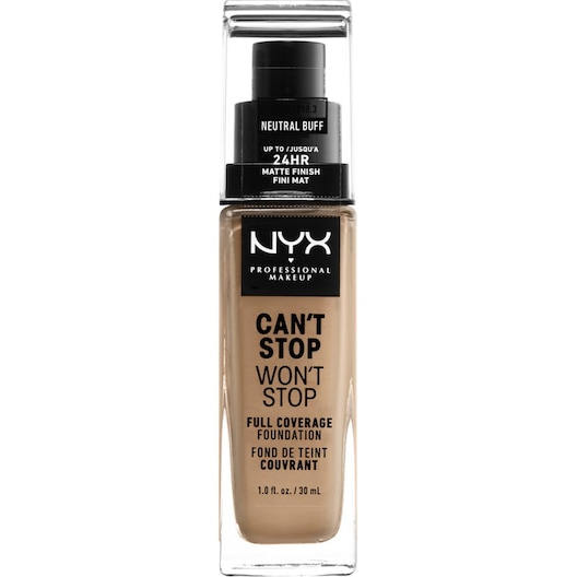 Фото - Тональний крем та база під макіяж NYX Professional Makeup Can't Stop Won't Foundation 2 30 ml 