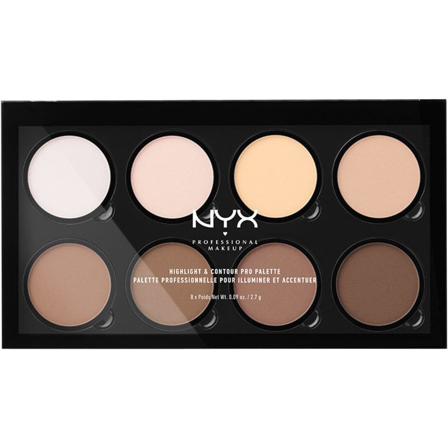 NYX Professional Makeup Highlighter Highlight & Contour Pro Palette