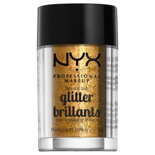 NYX Professional Makeup Facial make-up Highlighter Face & Body Glitter Gold 2,5 g ()