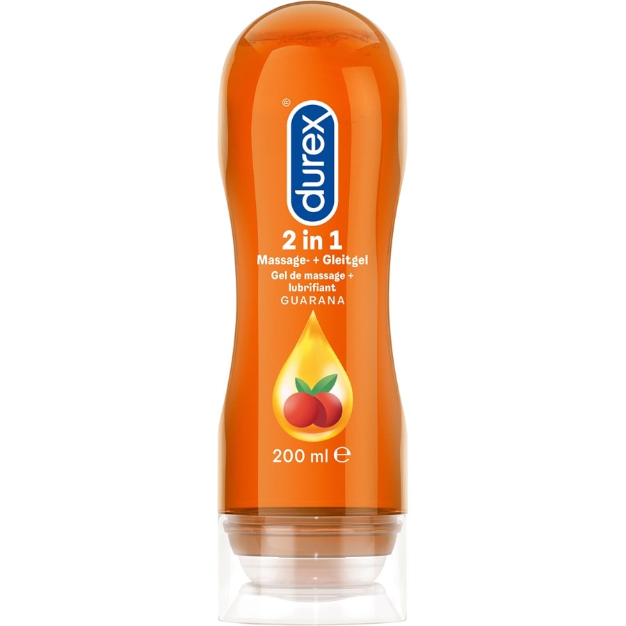 Durex Gel lubrificante Guaranà Gel lubrificante e massaggio 2 in 1