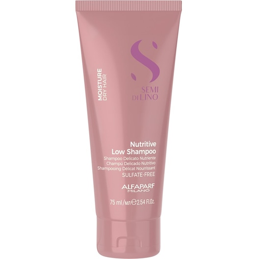 Alfaparf Milano Semi di Lino Moisture Nutritive Low Shampoo Fugtgivende shampoo Female 75 ml