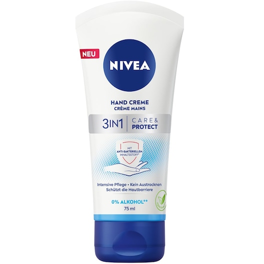 NIVEA Handcreme 3-in-1 Care & Protect Hand Creme Damen