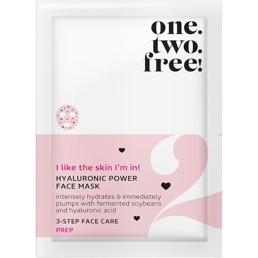 One.two.free! Ansigtspleje Hyaluronic Power Face Mask Masker Female