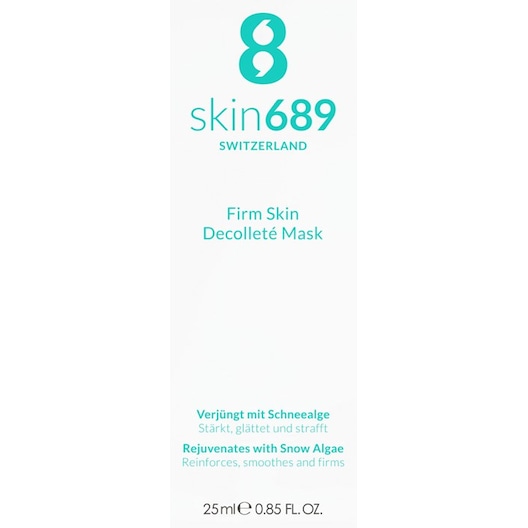 skin689 Firm Skin Decolleté Maske Tuchmaske