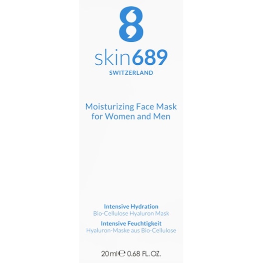 skin689 Moisturizing Face Mask for Women and Men Tuchmaske