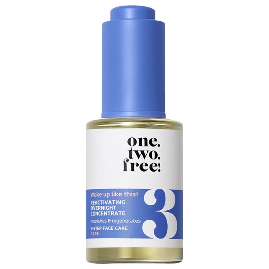 One.two.free Cura del viso Reactivating Overnight Concentrate