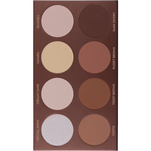 Luvia Cosmetics Contour & Glow Contouring Palette Damen 1 ct