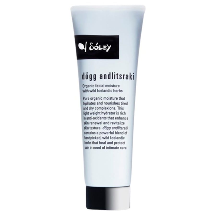 Soley Organics Cura idratante Dögg Andlitsraki Facial Moisturiser