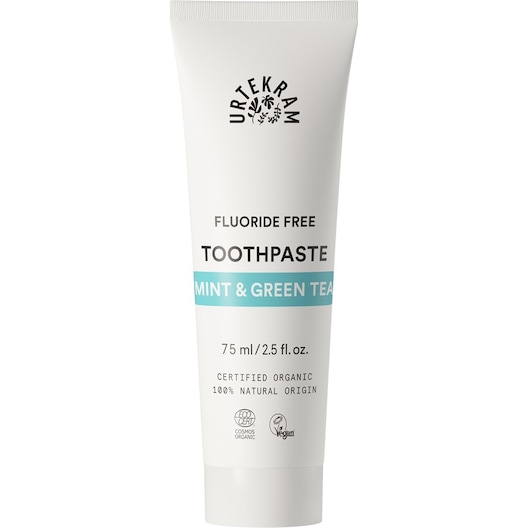 Urtekram Dental Care Fluoride Free Toothpaste Mint & Green Tea Tandpleje Unisex 75 ml