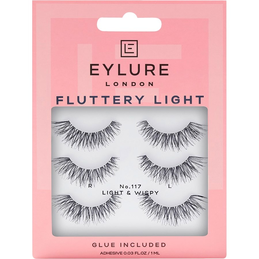 Eylure Ciglia Lashes Fluttery Light Nr. 117 Trio Pack