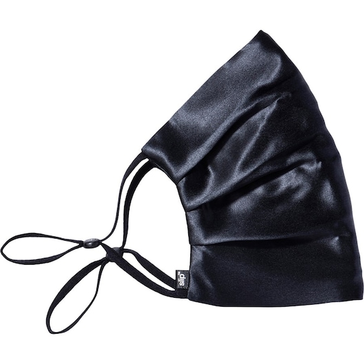 slip Face Coverings Pure Silk Cover Black Åndedrætsværn Unisex