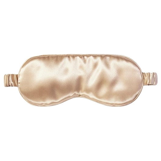 slip Sleep Masks Pure Silk Mask Caramel Sove masker Unisex