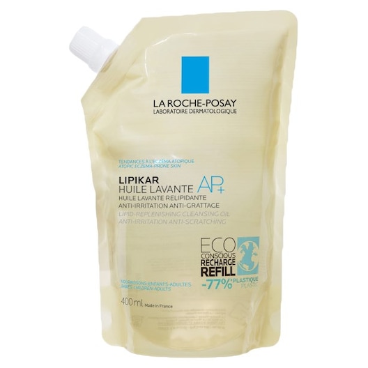 La Roche Posay Krop Body cleansing Lipikar bruse- og badeolie AP+ refill