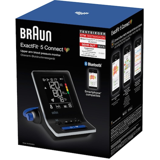 BRAUN Overarm ExactFit 5 Connect Hjerte & kredsløb Unisex