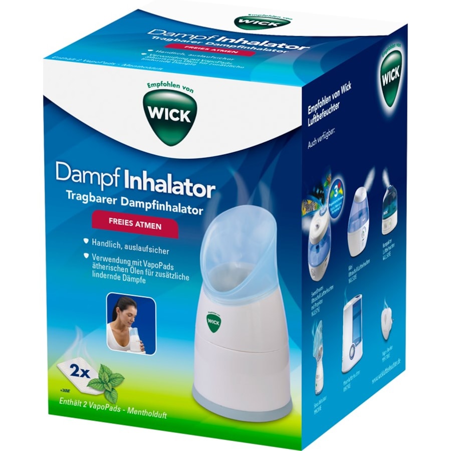 WICK Inalatore Steam inhaler