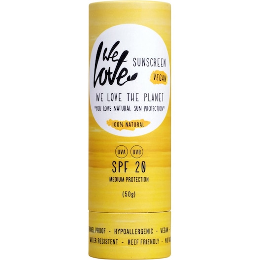 We Love The Planet Sonnenpflege Sun Stick SPF 20 Sonnenschutz Damen