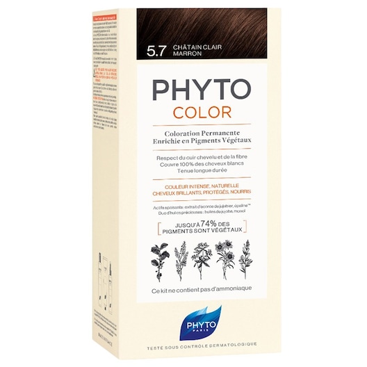 PHYTO Indsamling Phyto Color Color Kit 5.7 Lys kastanjebrun 112 ml (1.089,00 kr / 1 l)